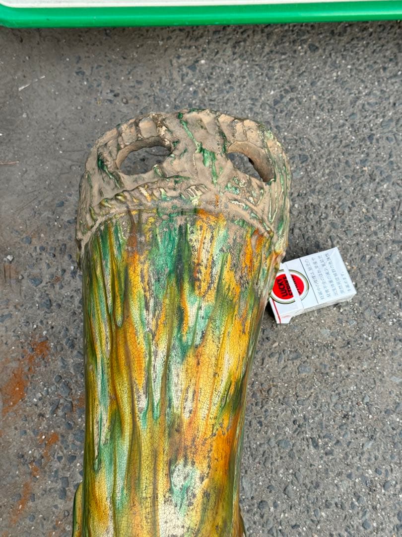 ‼️リサイクルFORTへフォロー‼️6/7唐物買取①‼️中国の唐三彩の神官像‼️