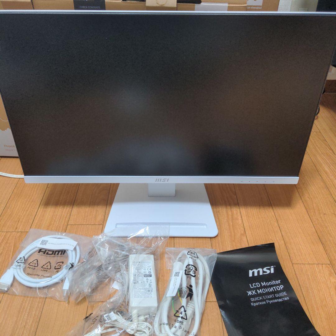 MSI モニター　PRO MP243XW　23.8インチ
