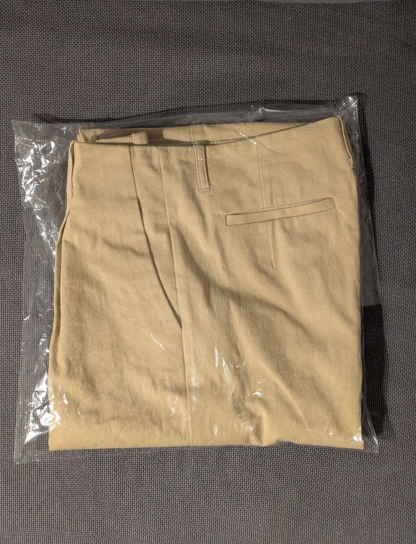 【未使用】エコバッグ付JULYNINE チノパン М ベージュ