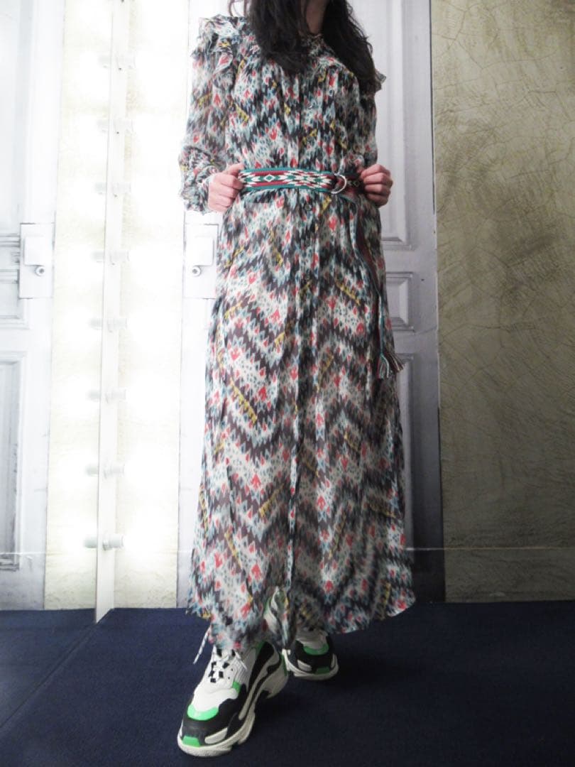 isabel marant étoile シルク ワンピース