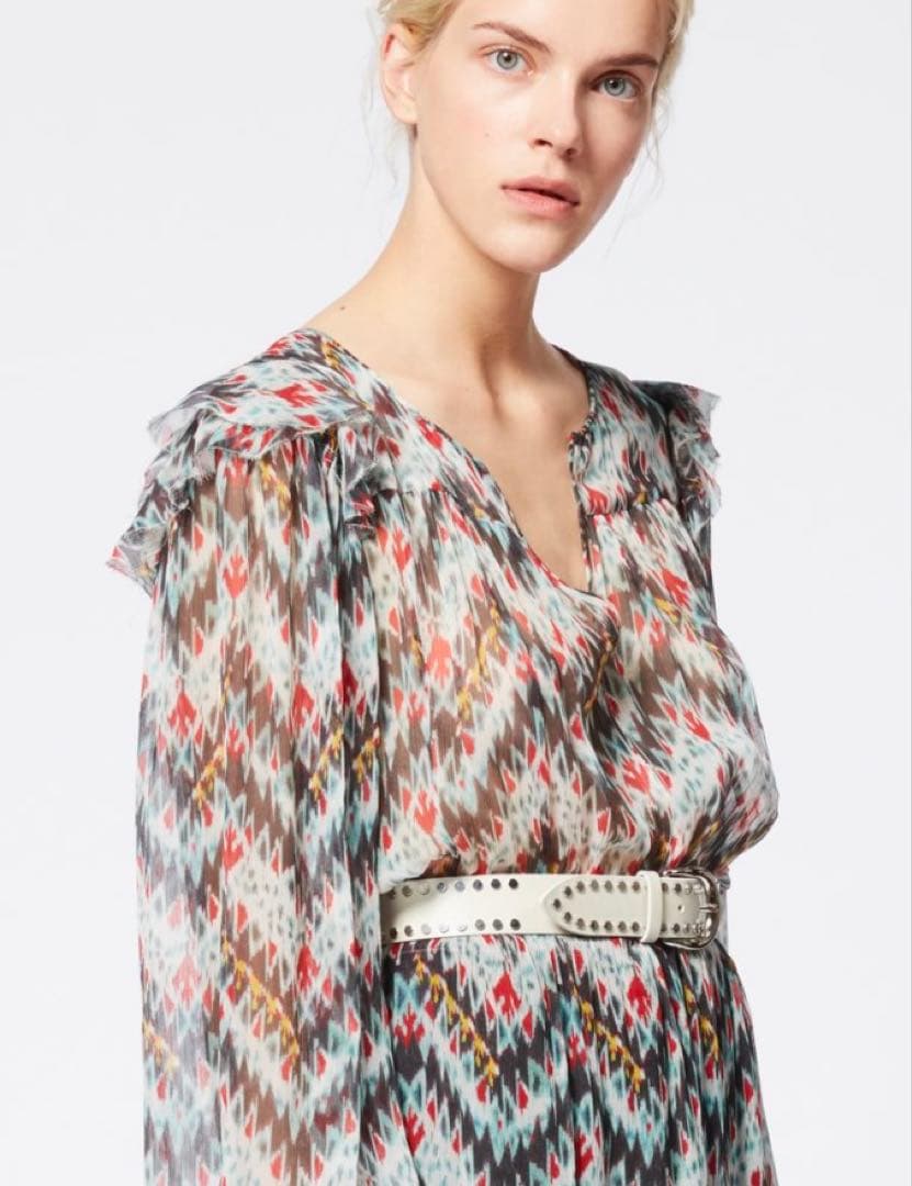 isabel marant étoile シルク ワンピース