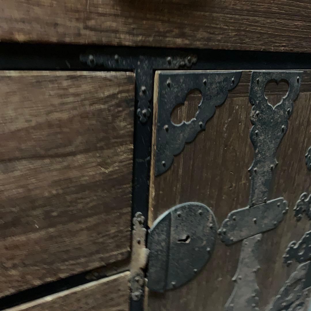 Sao®️i 和箪笥　茶箪笥　アンティーク家具　古物　レトロ　チェスト