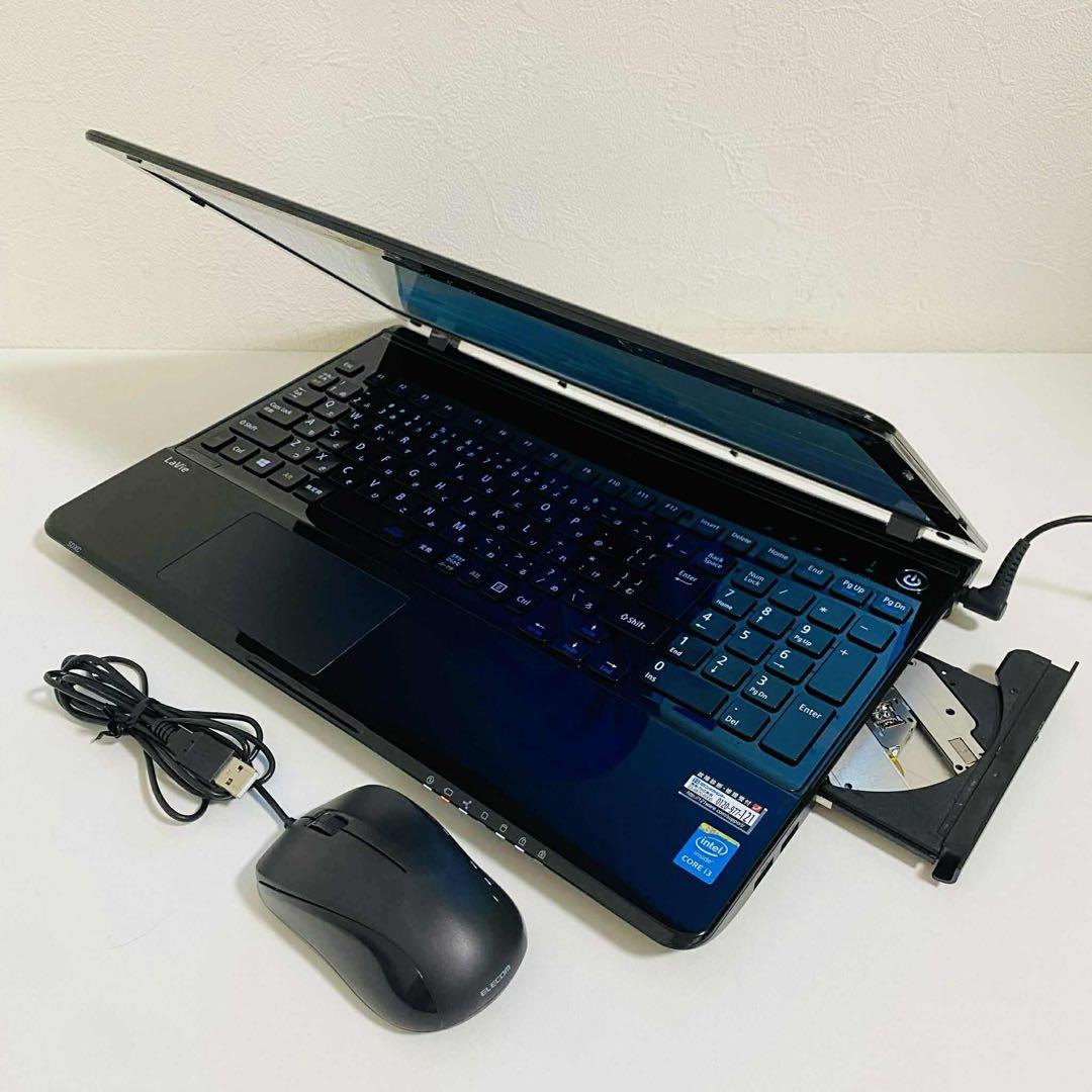 Y84 NECノートパソコンSSD高速 Windows11オフィス2024付き