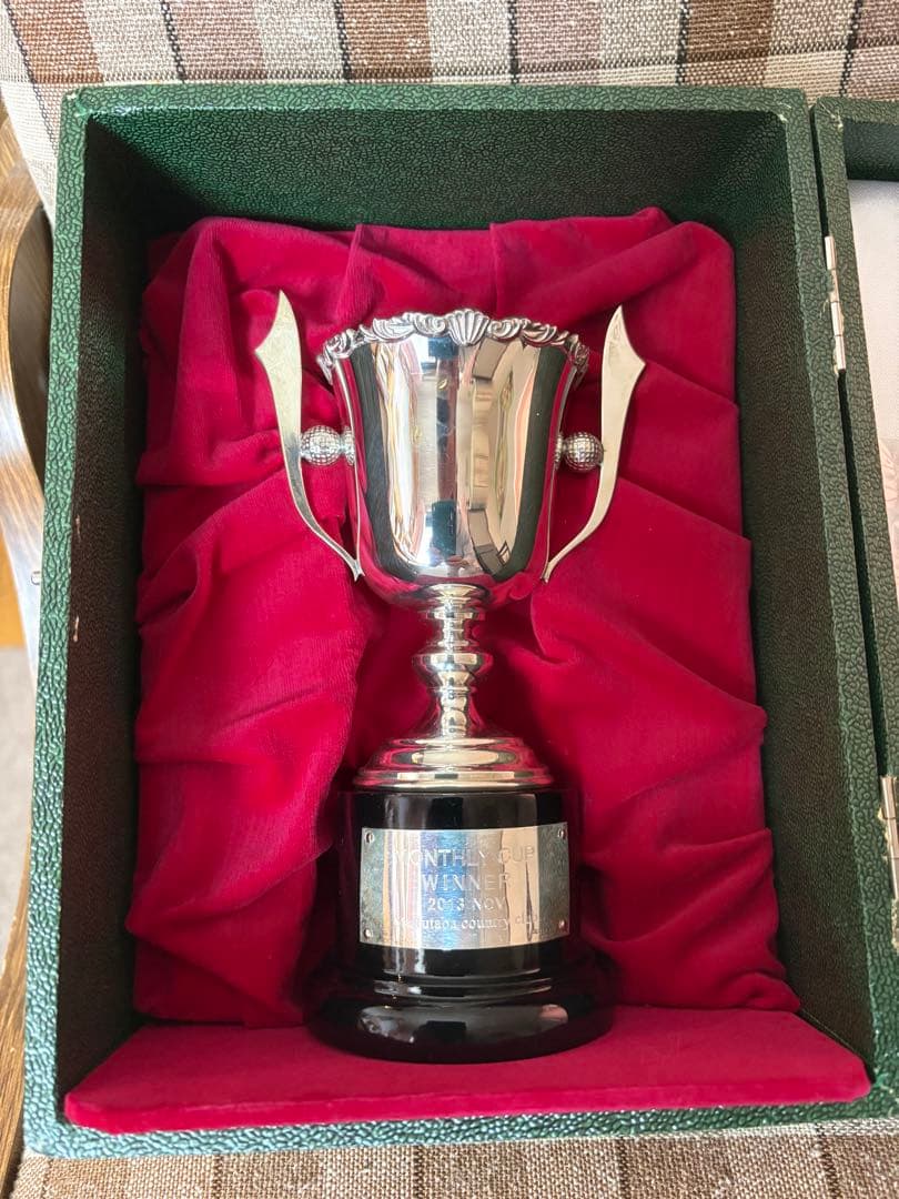 銀製　SILVER 970　トロフィー　優勝カップ
