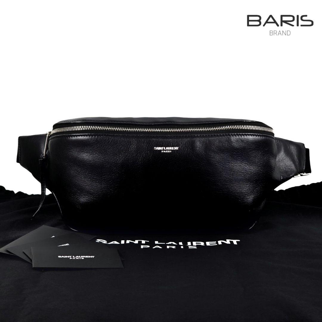 未使用 サンローラン SAINT LAURENT ボディバッグ ウエストポーチ