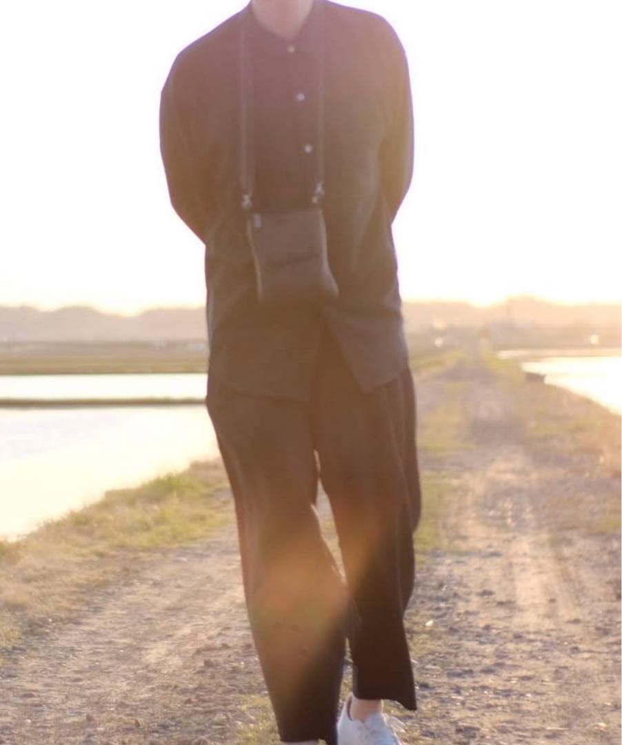 ATTACHMENT セットアップ パンツ シャツ 緑