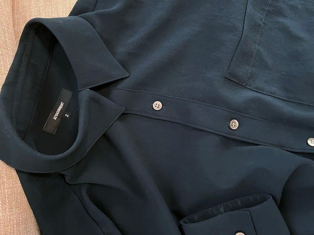 ATTACHMENT セットアップ パンツ シャツ 緑