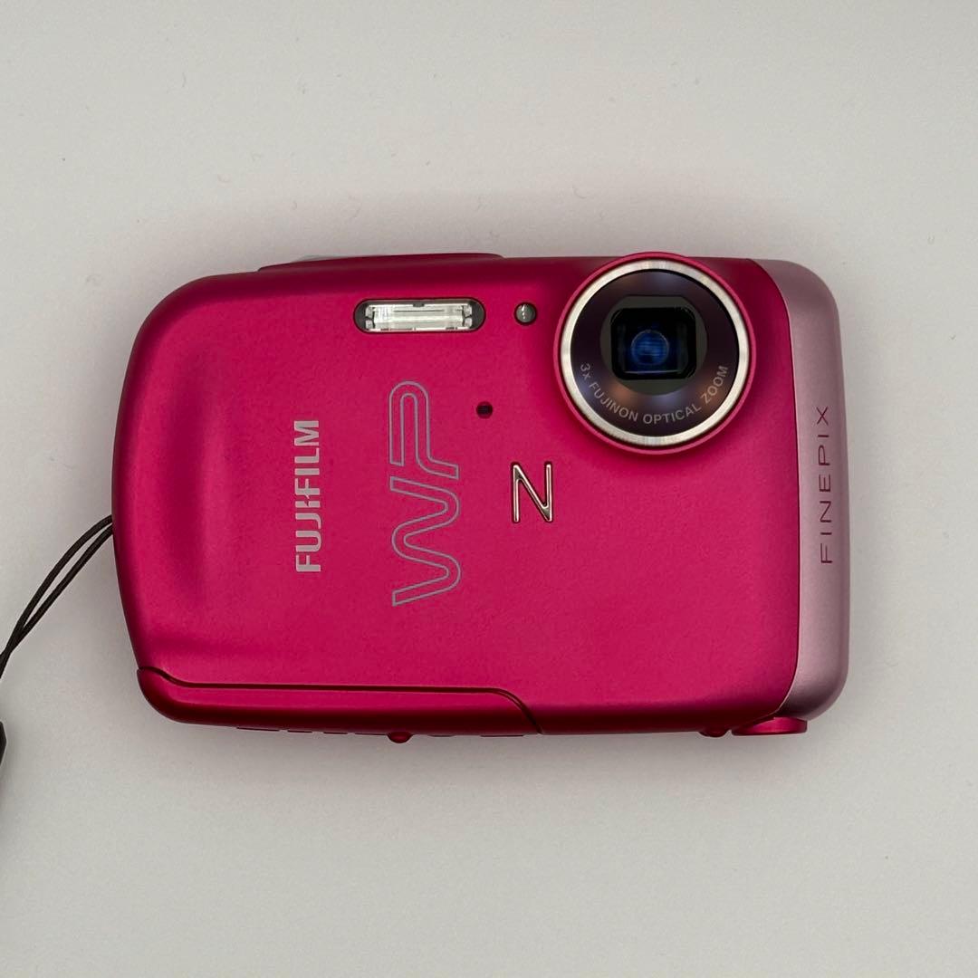 【美品】FUJIFILM 防水 FinePix Z33WP ピンク 動作品