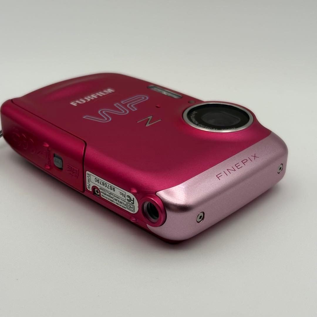 【美品】FUJIFILM 防水 FinePix Z33WP ピンク 動作品