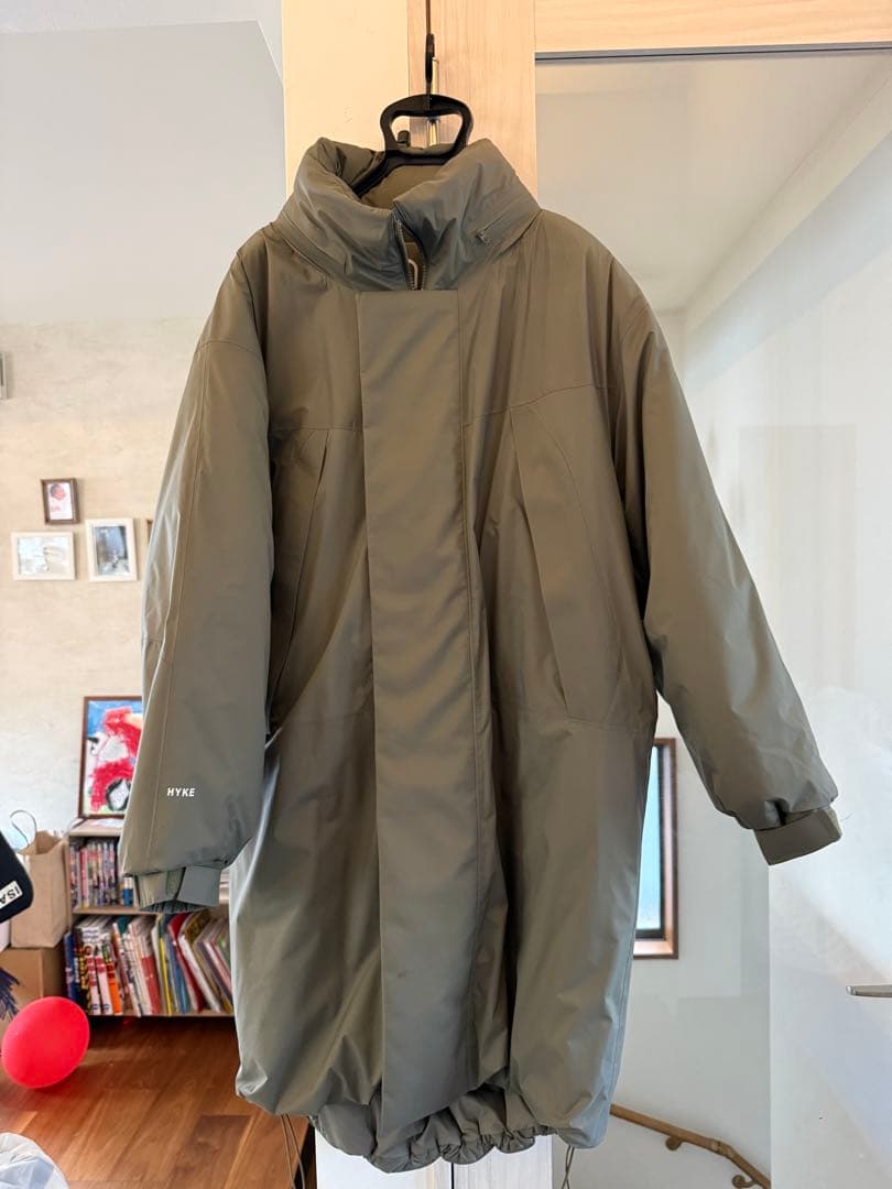 【瓦版】hyke pertex puff parka