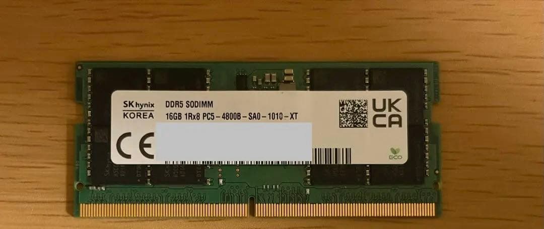SODIMM DDR5 SKhynix 32GB (16GBx2枚)