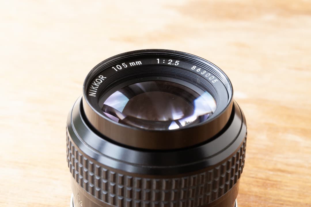 AI Nikkor 105mm F2.5 ベストセラー中望遠レンズ