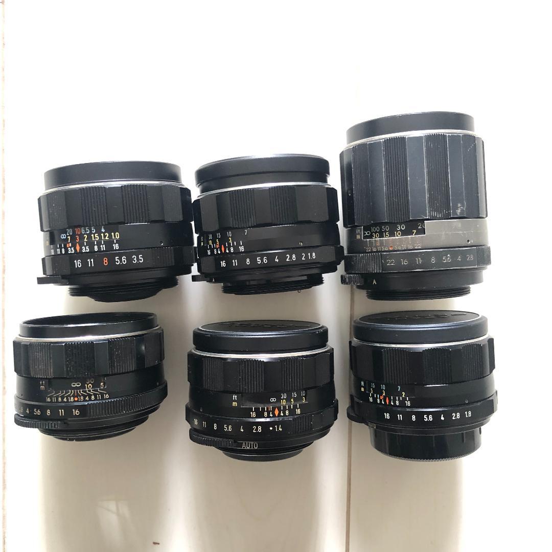 ジャンク　タクマー　takumar　レンズ 6点セット