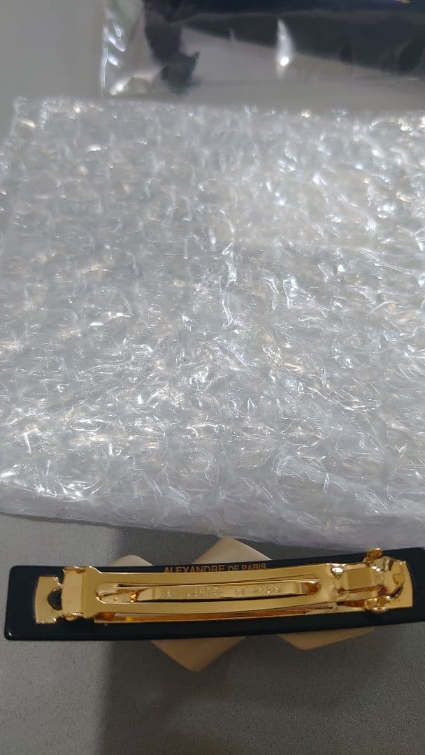 【新品未使用品】アレクサンドル ドゥ パリ バレッタ (6 cm) ※保護袋付属