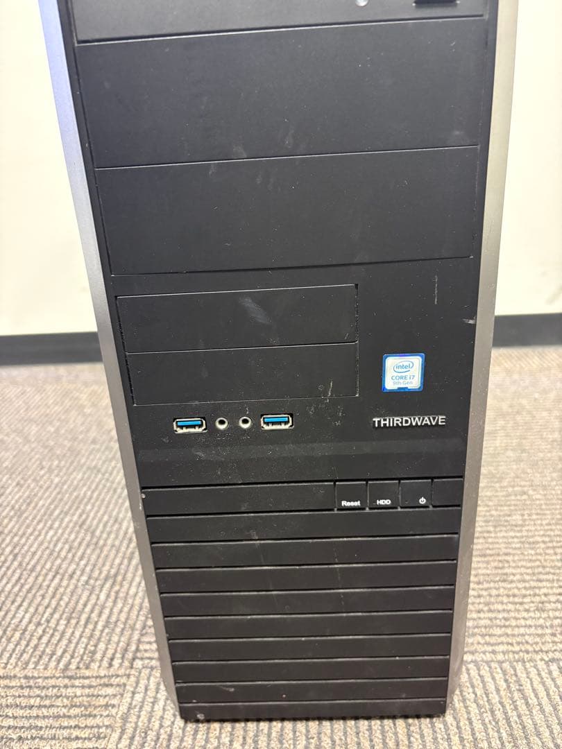 THIRDWAVE デスクトップPC Intel i7-9700 16GB