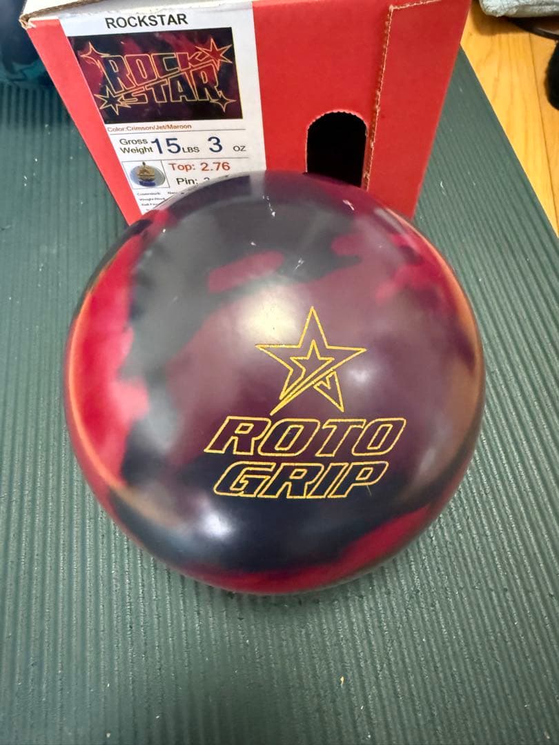 ROCK STAR ボウリングボール 15 lbs