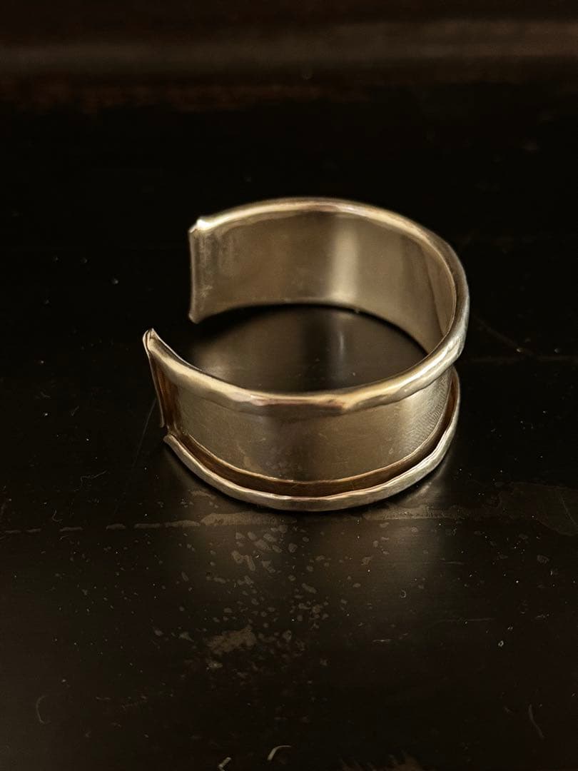 Maria rudman シルバーバングル　幅22㍉