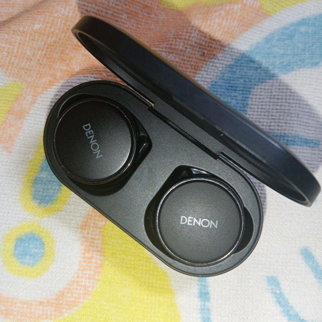 【音抜群◇】DENON PerL Pro 961 ワイヤレスイヤホン ブラック