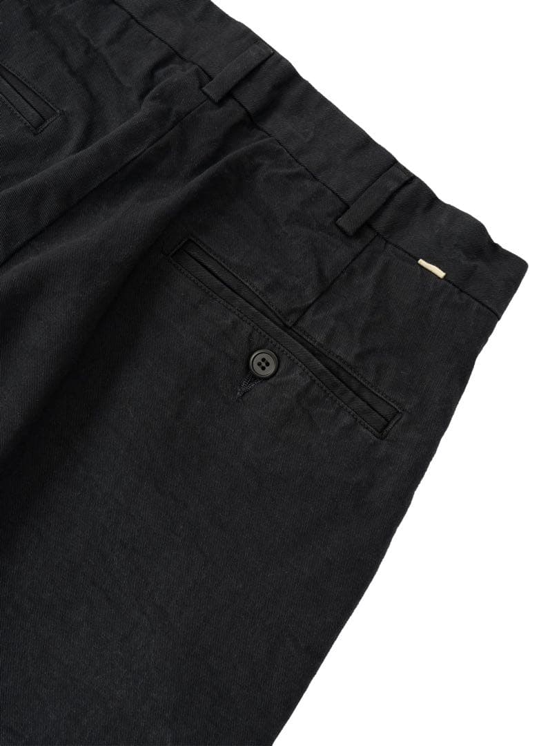 パンツ OVY One Tuck Wide Chino Pants (black)