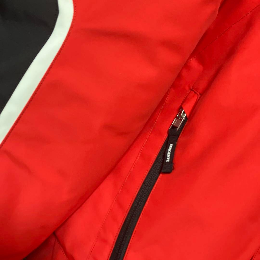 DESCENTE スキー　ウェア　セットアップ　メンズL 赤