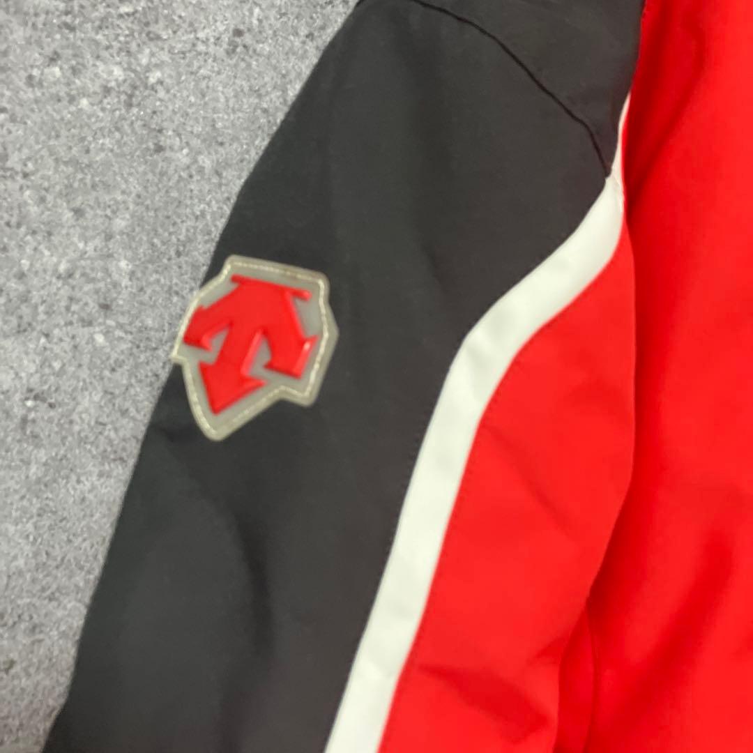 DESCENTE スキー　ウェア　セットアップ　メンズL 赤