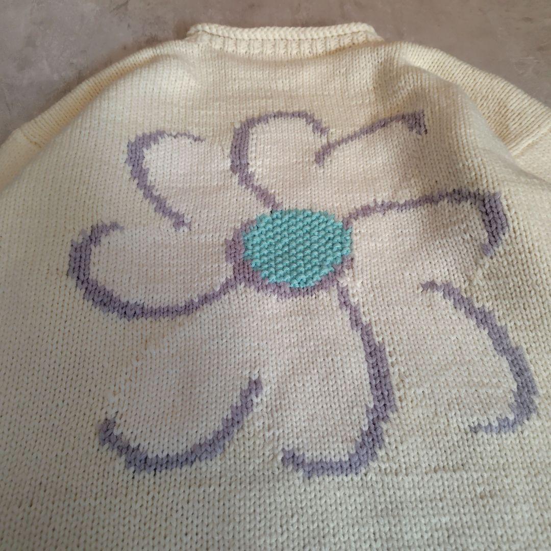 美品 Chah Chah FLOWER with LOVE HAND KNIT