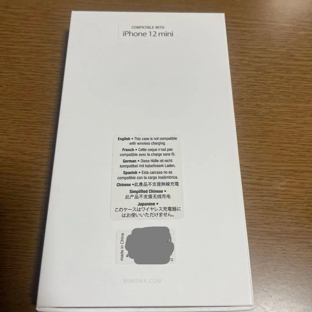 RIMOWA iPhone12 miniケース 新品未使用【激レア】