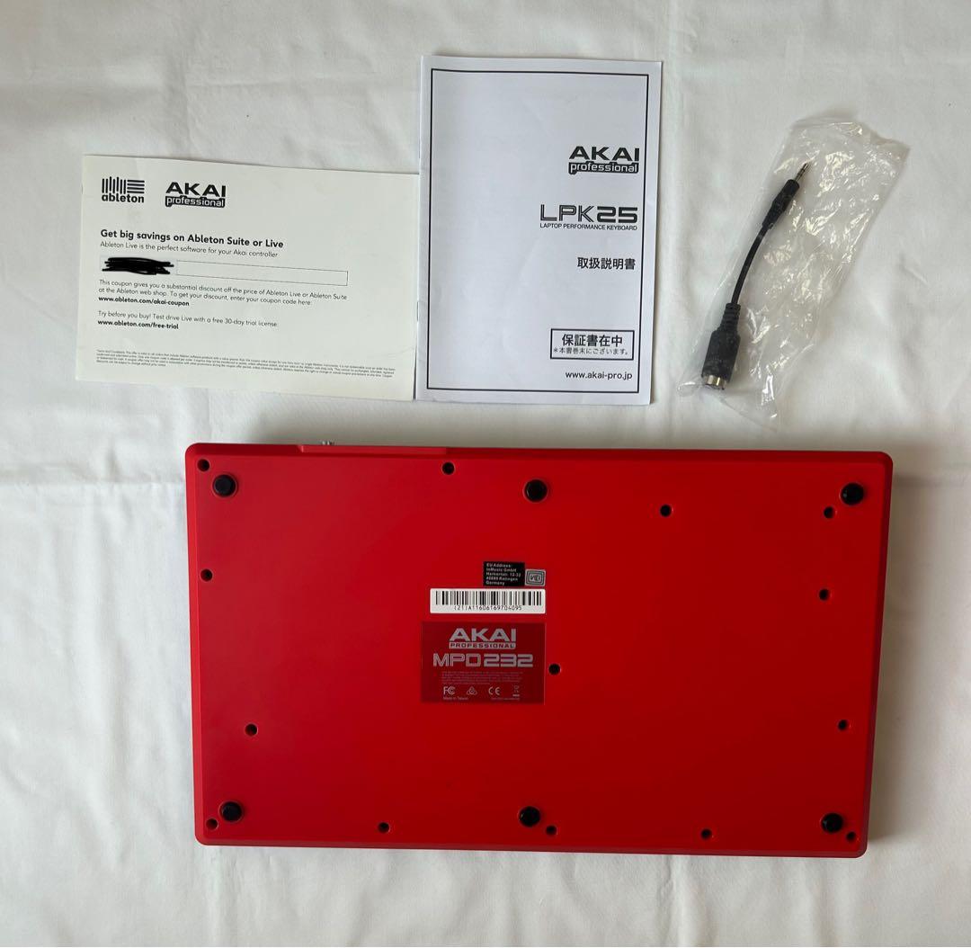 akai 廃盤品 mpd232 ほぼ未使用