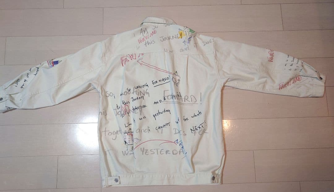 アメリヴィンテージ　ホワイトデニムジャケット