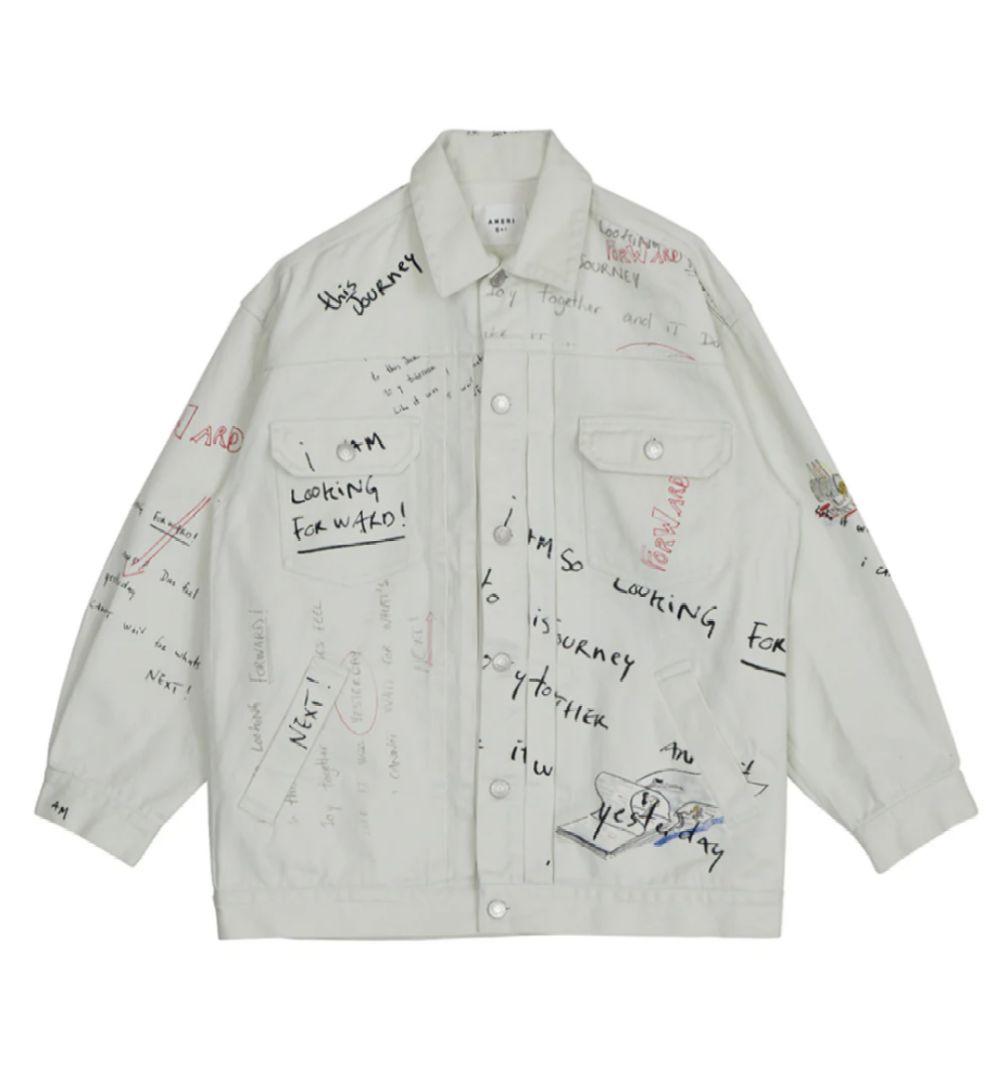 アメリヴィンテージ　ホワイトデニムジャケット