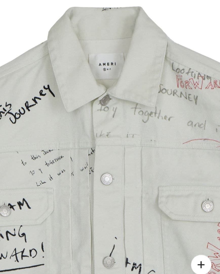 アメリヴィンテージ　ホワイトデニムジャケット