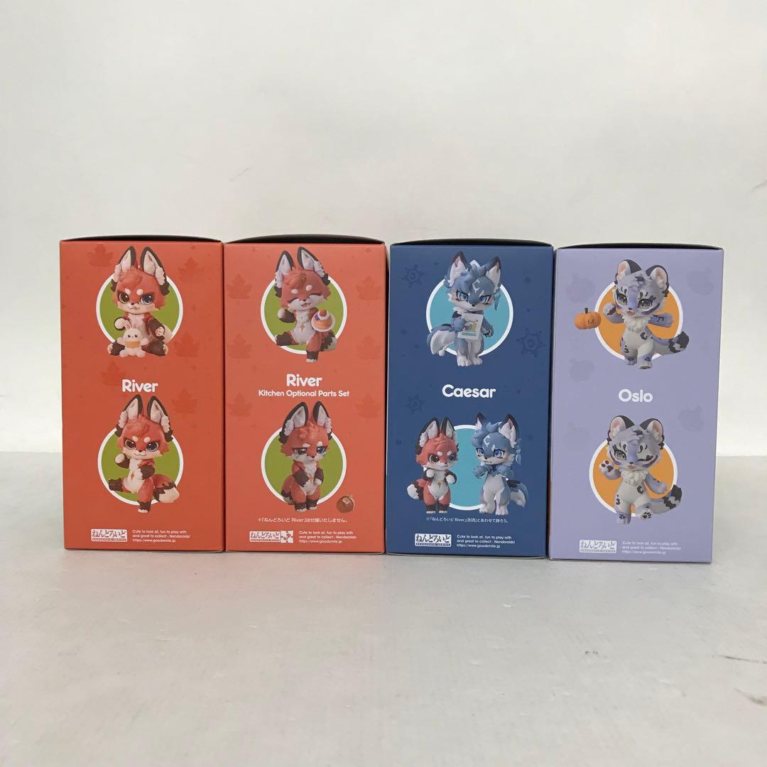 グッドスマイルカンパニー ねんどろいど FLUFFY LAND 4種セット