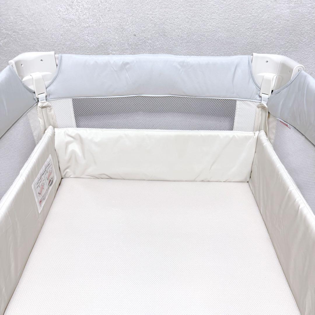 未使用級　Aprica CoconelAir　ココネルエアー　ホワイトグレー