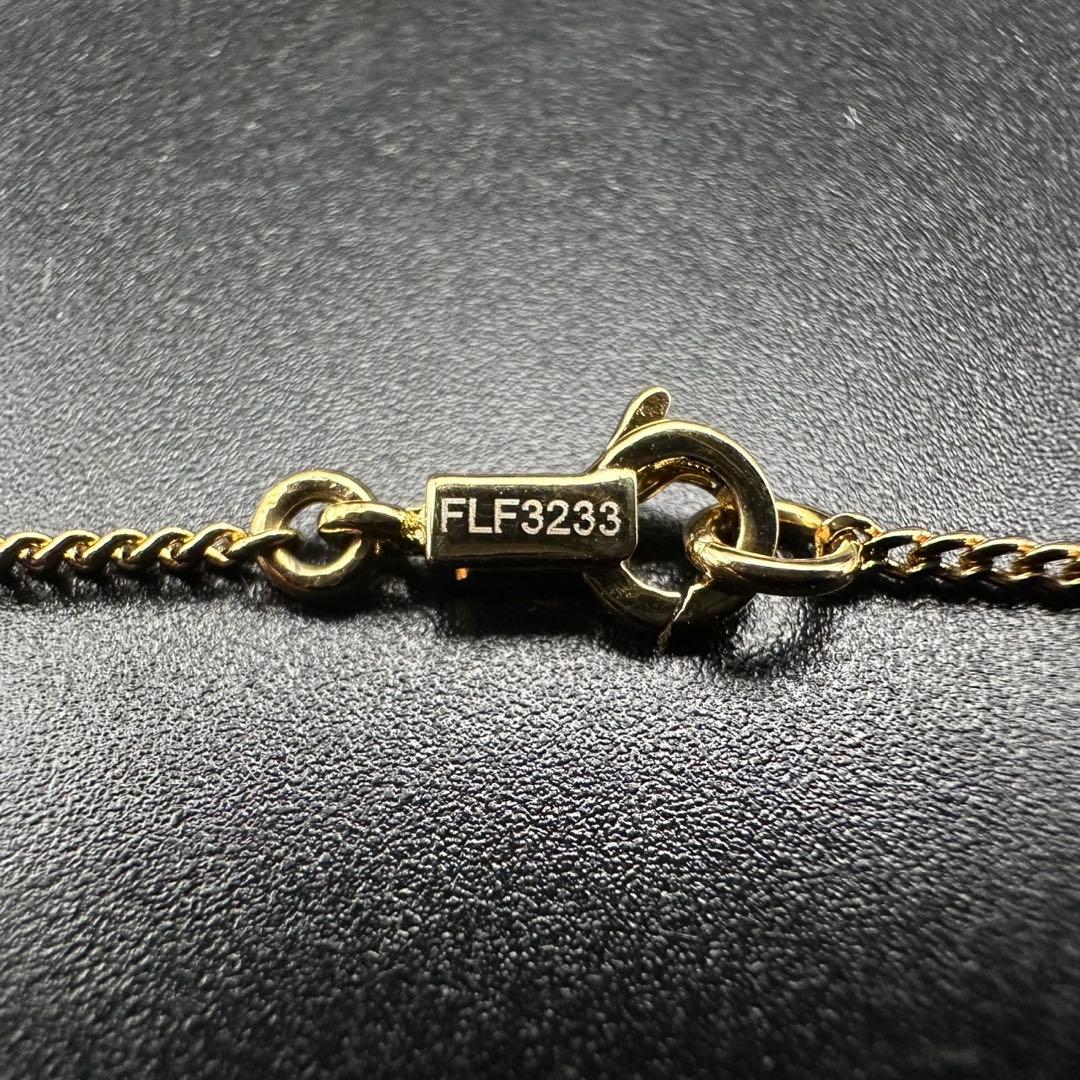 未使用級✨　セリーヌ　アルファベット　ネックレス　U　ロゴ　1187