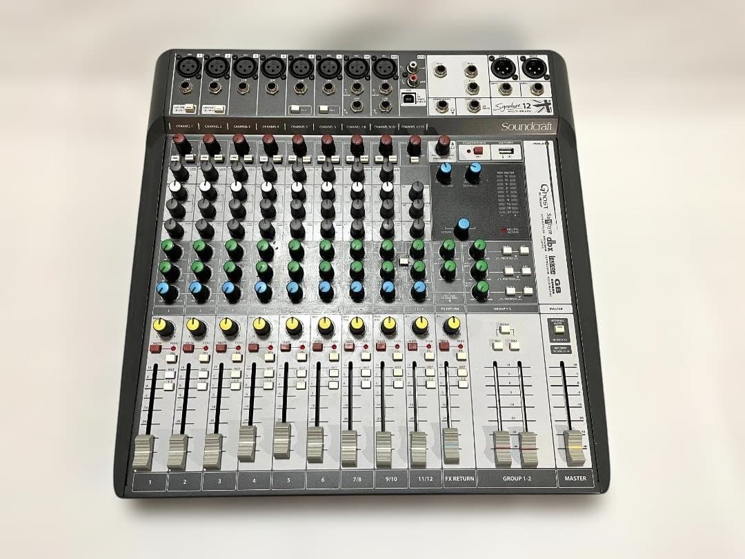 配信機器・PA機器・レコーディング機器 pheanydo Soundcraft Signature12 MTK