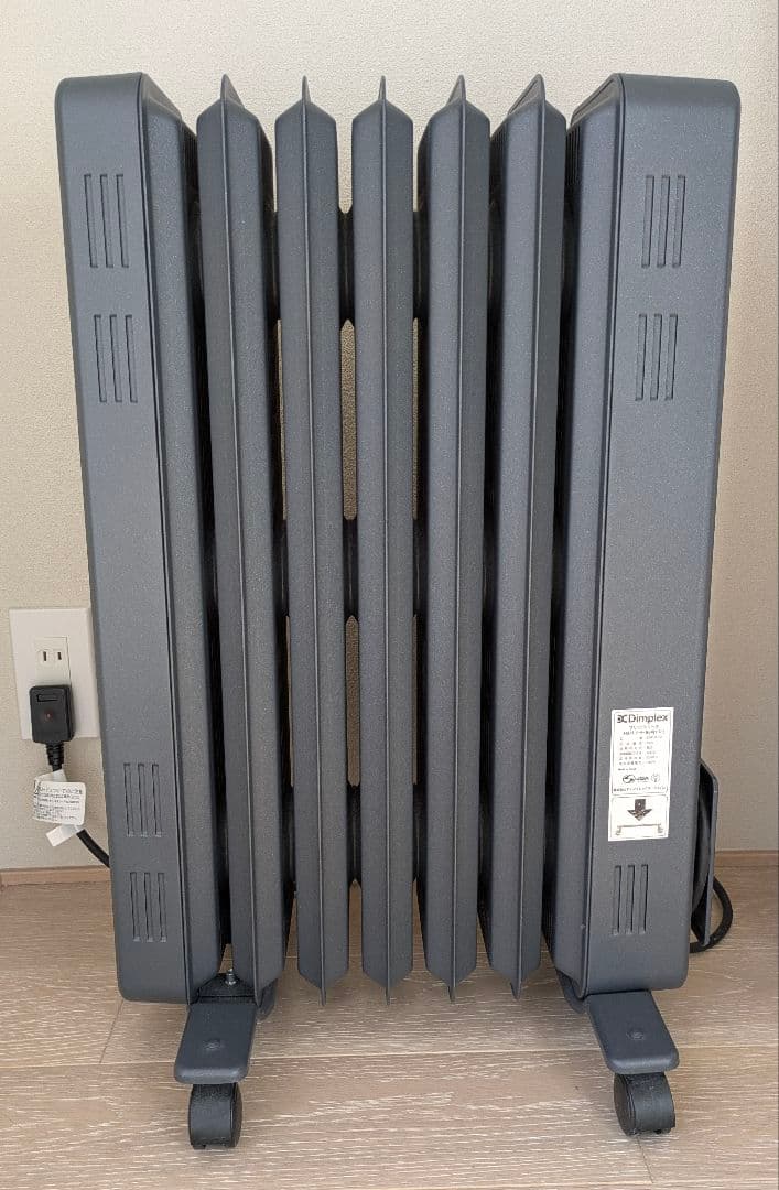 【わらしべ】ほぼ新品☆DimpleタッチパネルオイルフリーヒーターB04