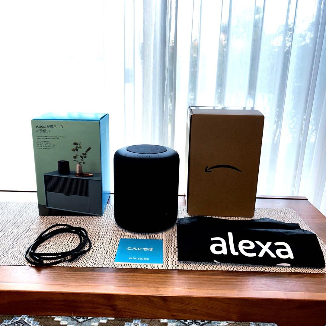 [10パー値下げ] ☆美品　Amazon Echo Studio