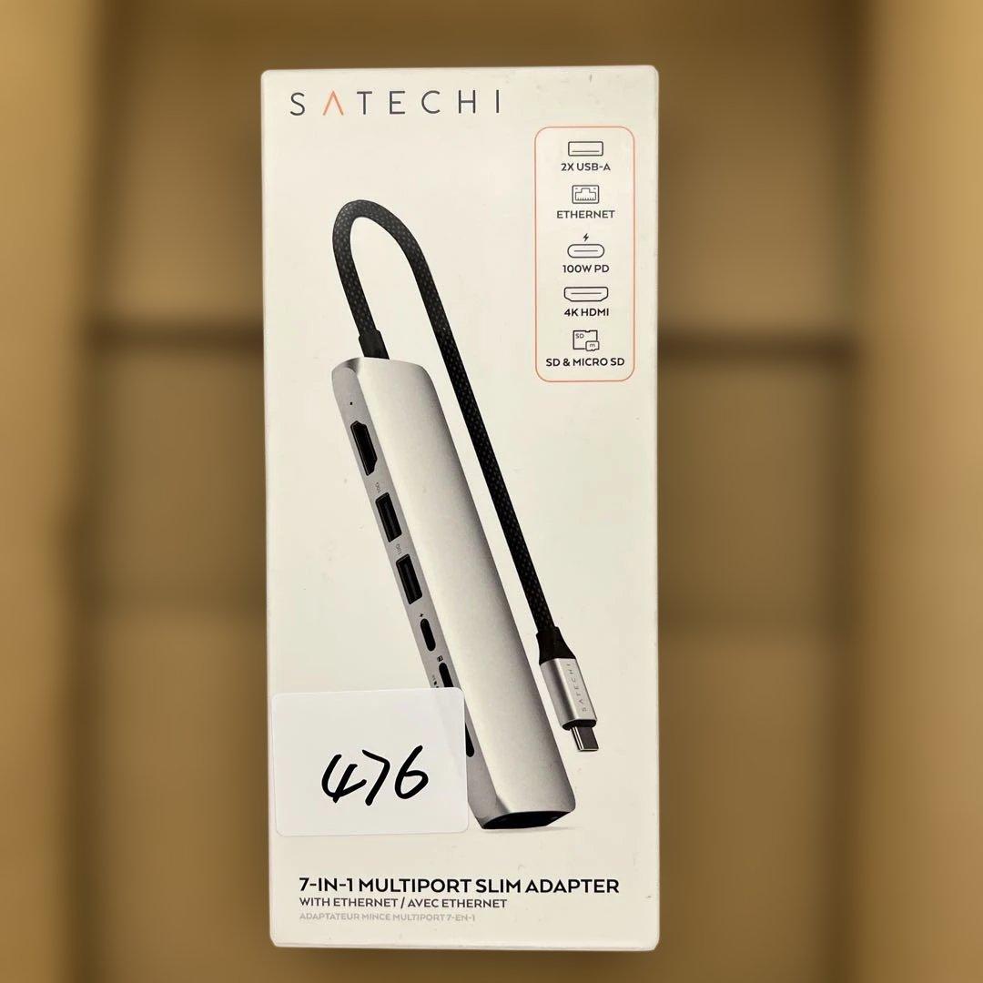 476 未開封SATECHI 7-in-1 Slim Plus USB-C