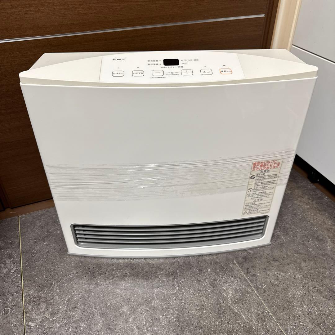 動作品 ノーリツ GFH-4005S 都市 ガス ファン ヒータ ホース付き