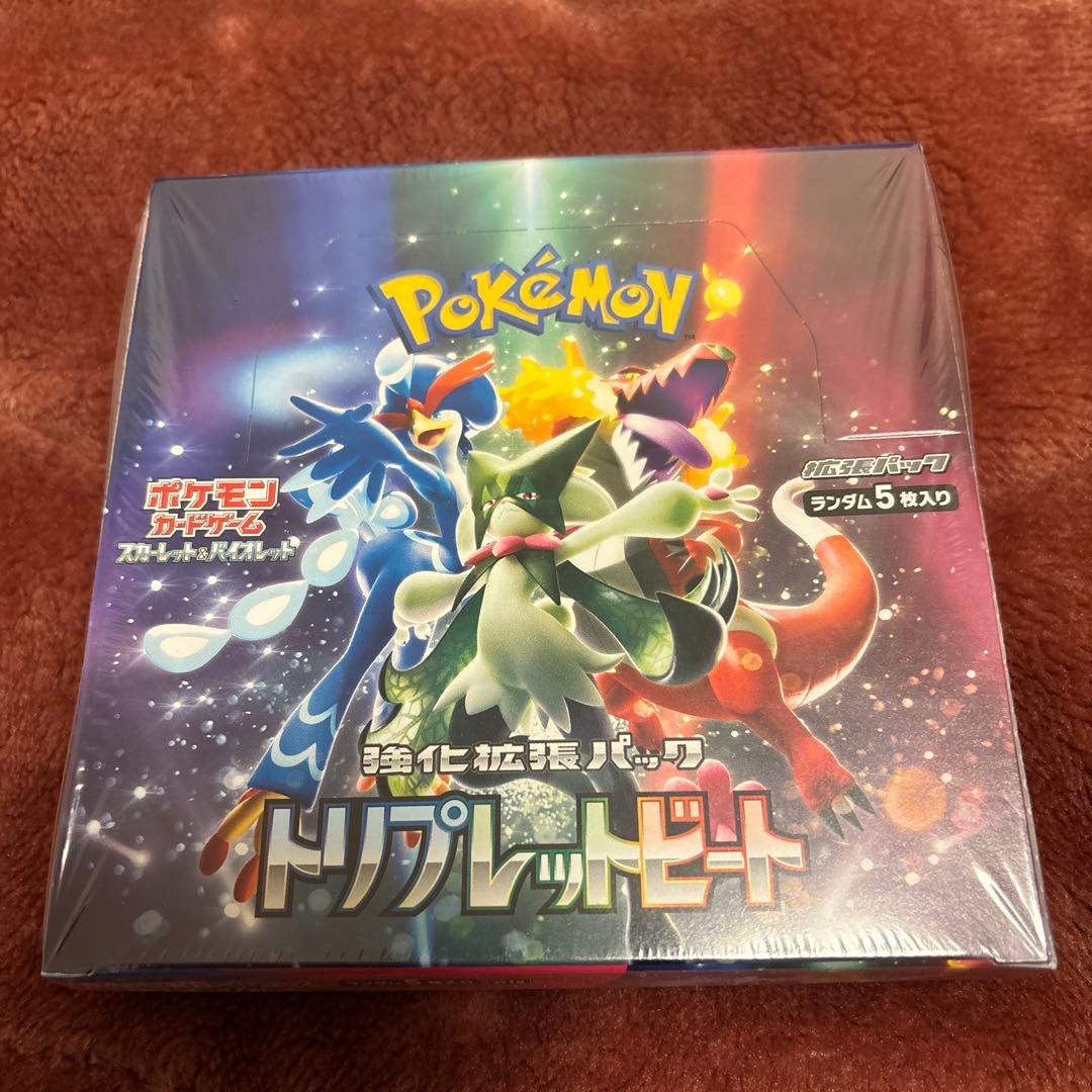 【新品未開封シュリンク付き】トリプレットビート　1box ポケモンカード