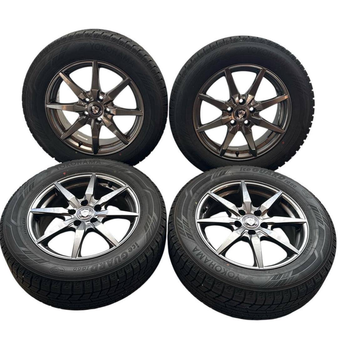 し*ま様 スタッドレスタイヤ アルミホーイール4本セット ヨコハマタイヤ 17イ