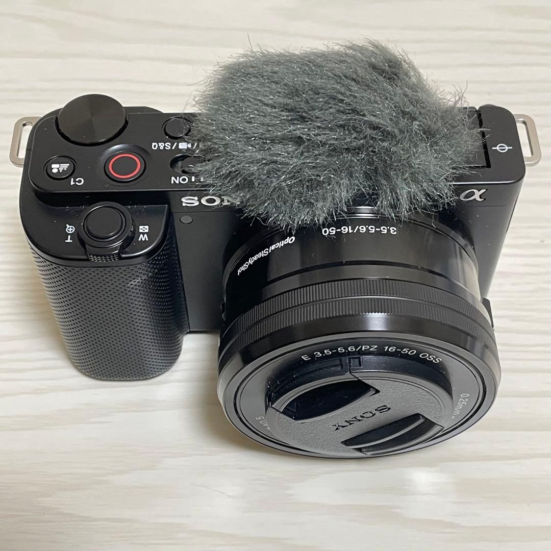 SONY VLOGCAM ZV-E10L パワーズームレンズキット ブラック 黒