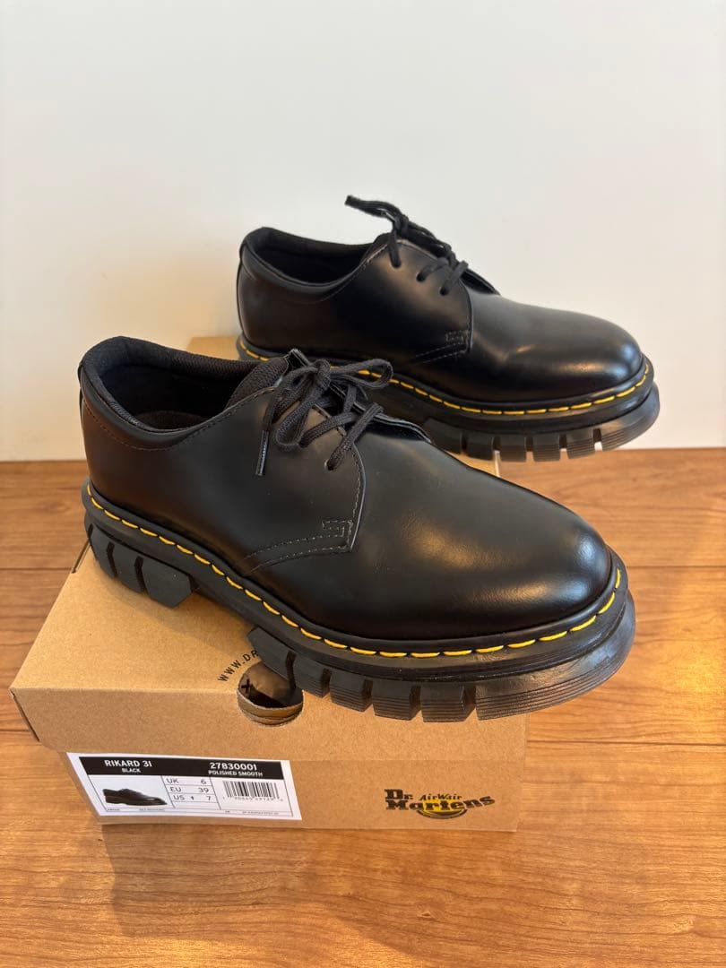 Dr.Martens（ドクターマーチン）RIKARD 3ホール25.0cm BK