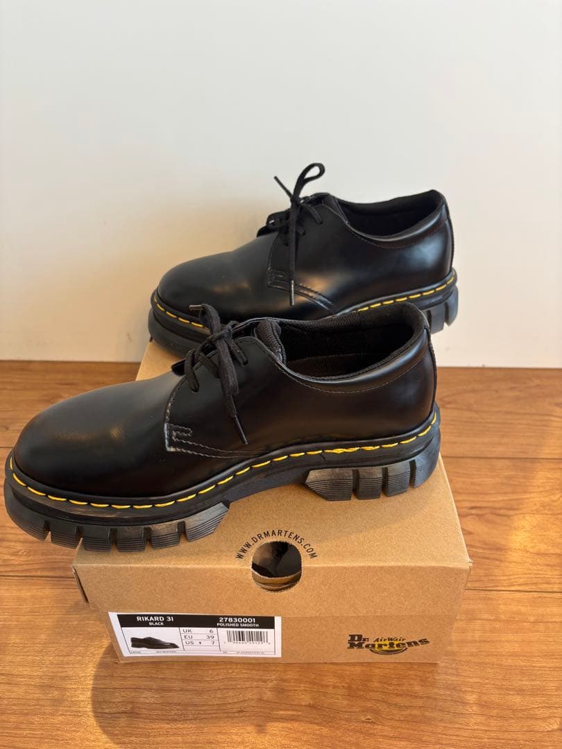 Dr.Martens（ドクターマーチン）RIKARD 3ホール25.0cm BK