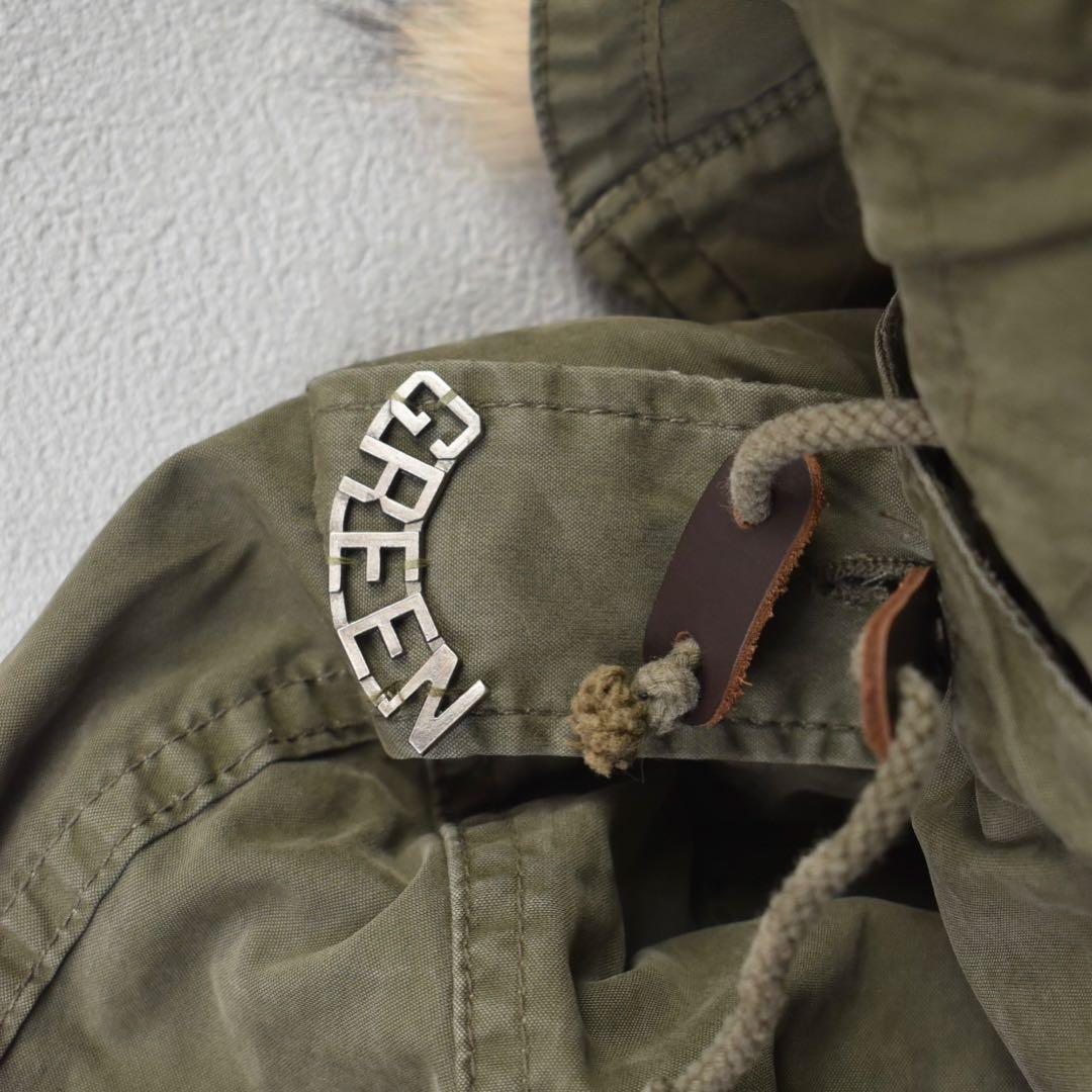 green REPRODUCTIONモッズコート現HYKE M-51型フィッシュ