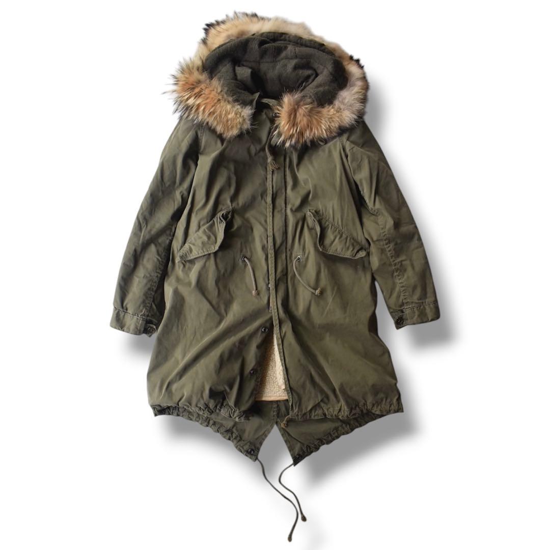 green REPRODUCTIONモッズコート現HYKE M-51型フィッシュ