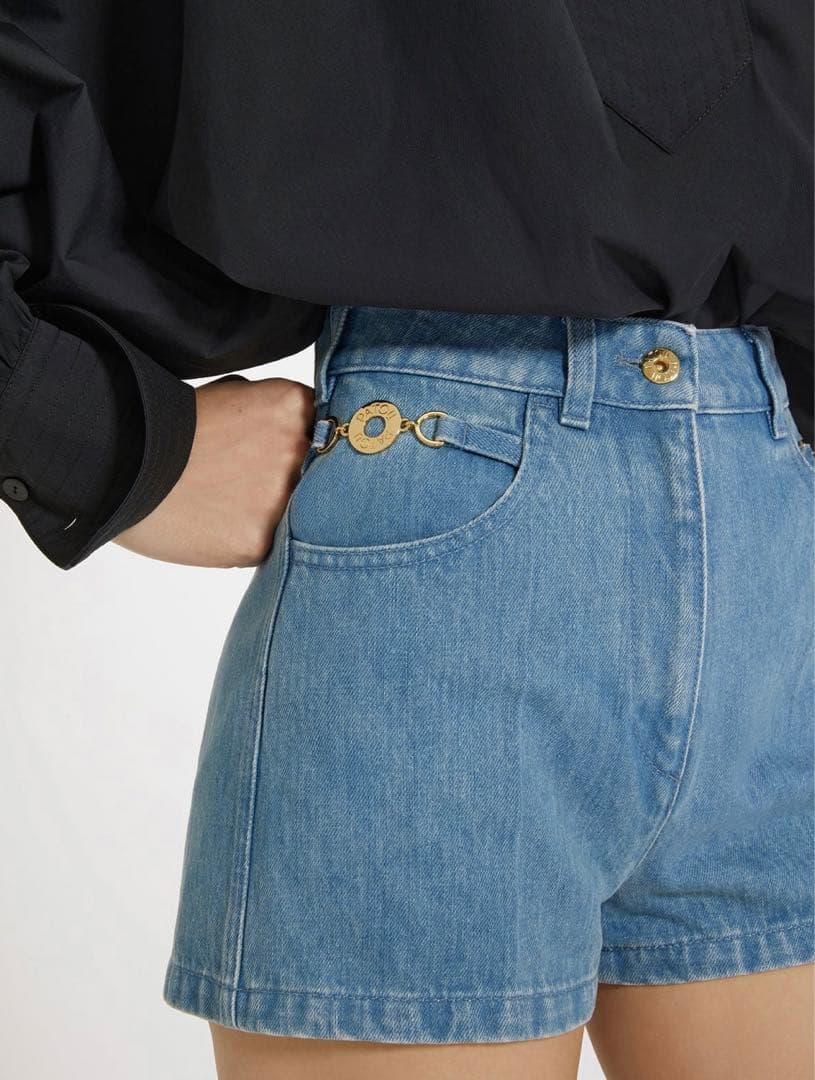 値下げ！新品未使用！Patou デニムショートパンツ