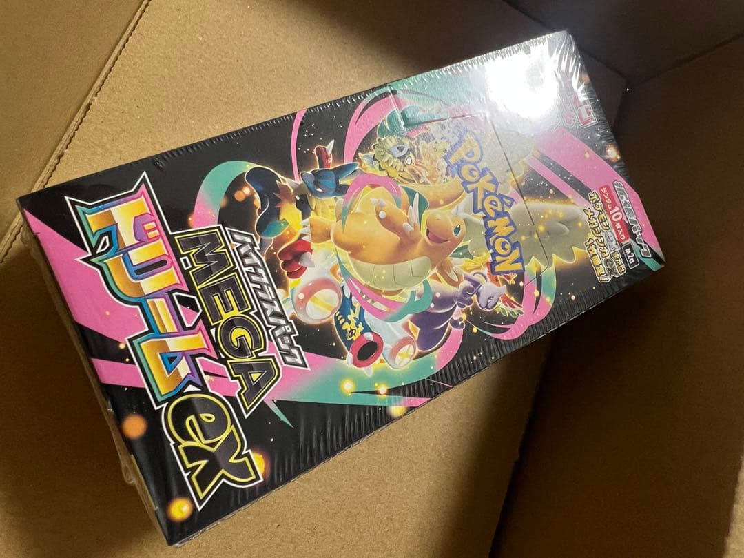 ポケモンカードMEGA ドリームEX BOXシュリンク付き未開封品