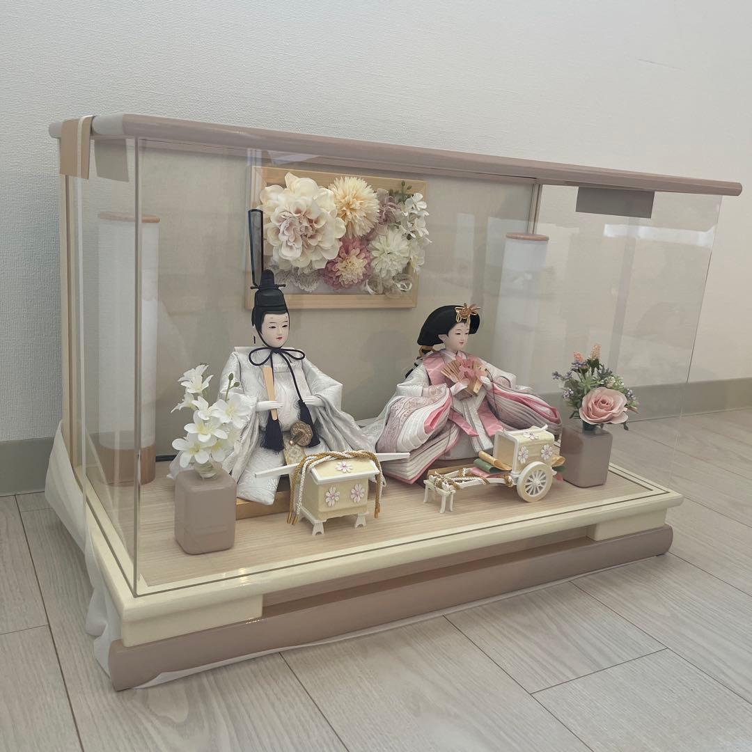 【新品未使用品】雛人形 お雛様 雛飾り 桃の節句 アカチャンホンポ ひな祭り