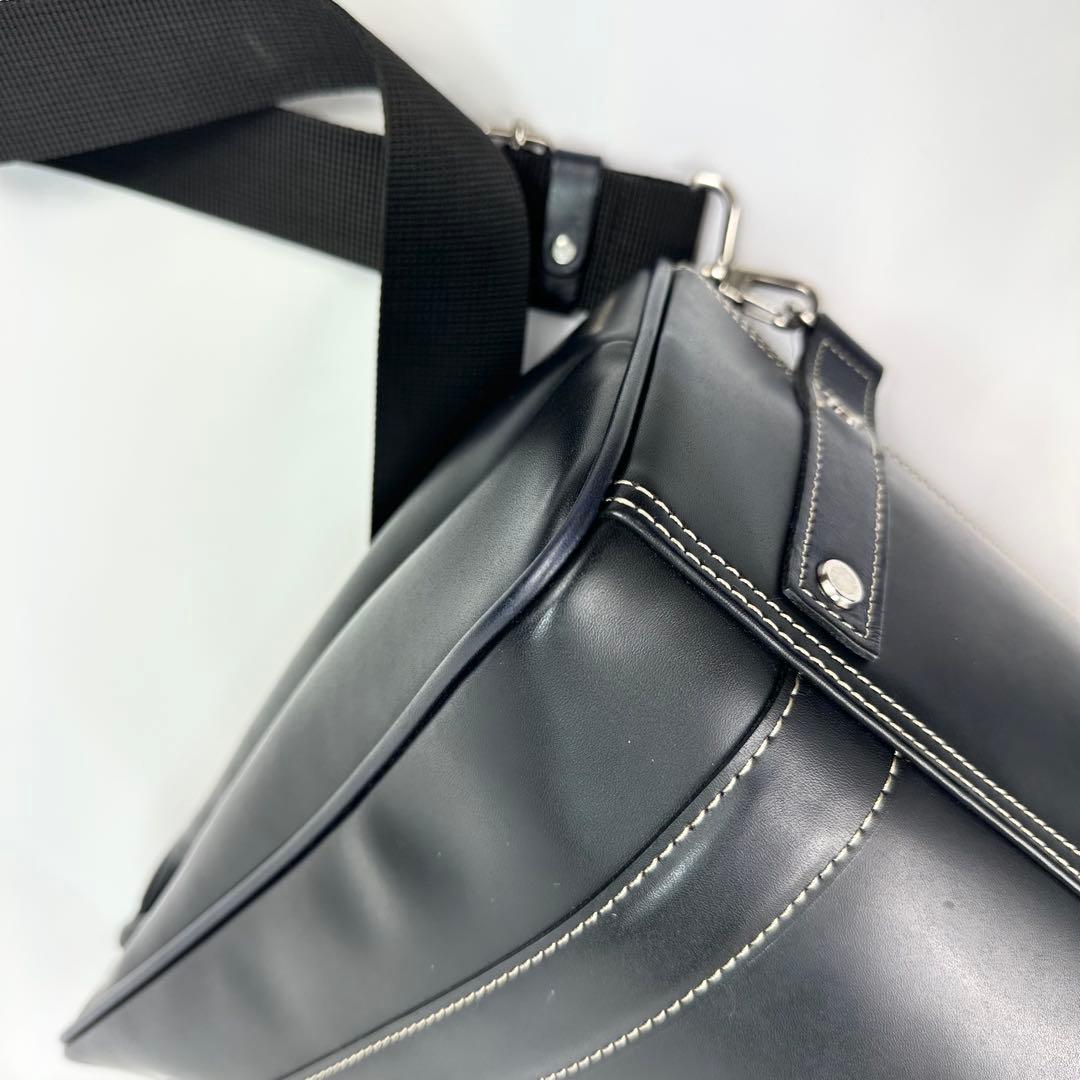 【極美品】豊岡鞄 木和田 2WAY リュックダレスバッ グビジネス 通勤黒A4